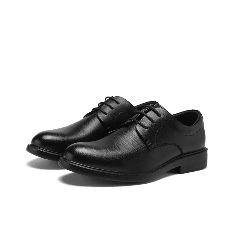 Warrior Dress Shoes Men's Black-5