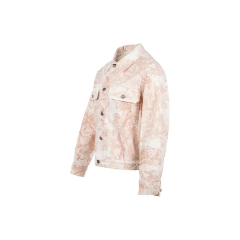 DIOR FW2020 Denim Jacket Women's Pink-2