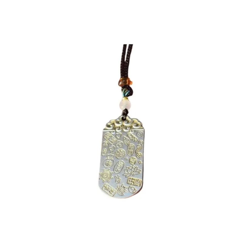 NSAOT 999 Fine Silver Foot Silver Pendants Unisex-0