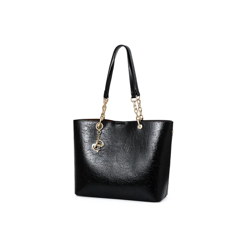 Vigno Synthetic Leather Handbag, Shoulder Bag Regular Women's Black/Coffee/Brown/Burgundy-1