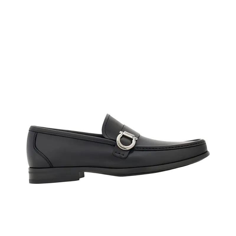 Ferragamo Loafers Men Black-1