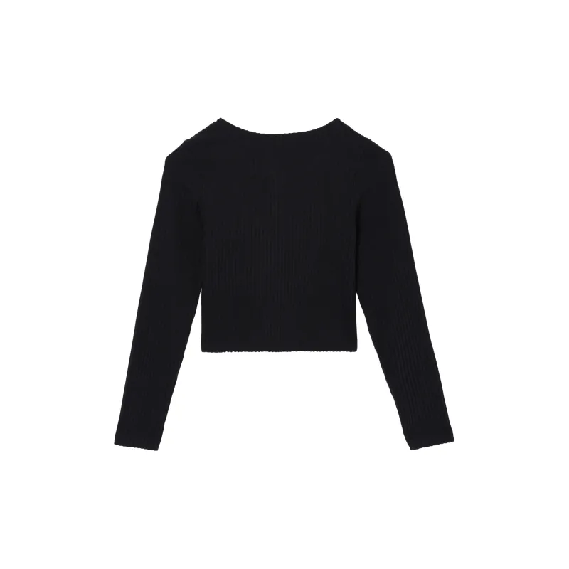 Nike Sportswear Chill Knit Knitwear Women's Black-1