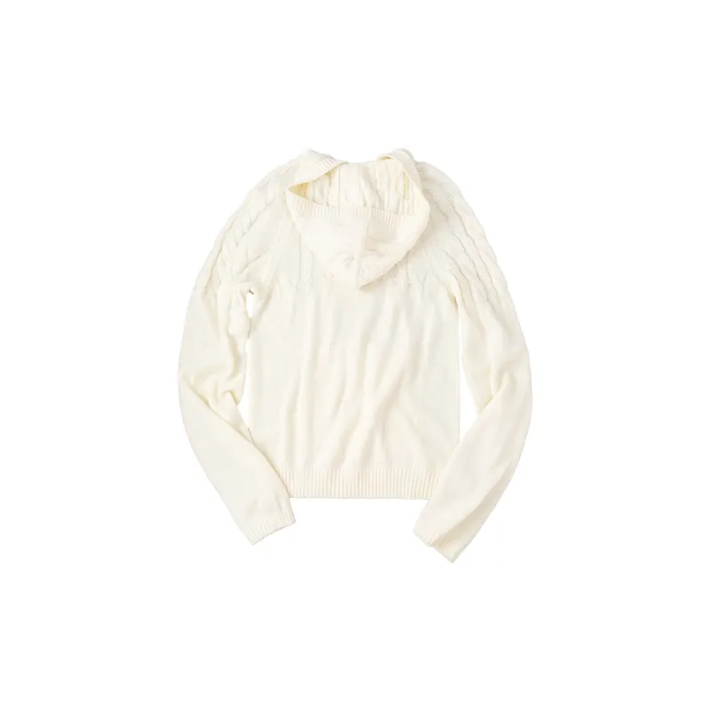 Mr.Bu Sweater Men's Ivory White-1
