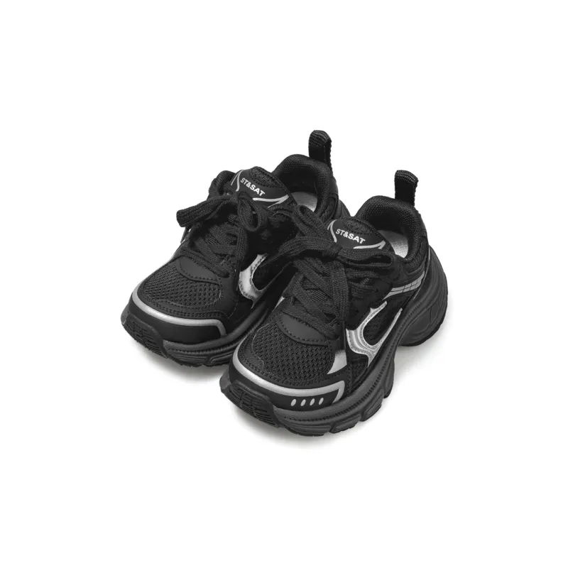 ST&SAT Slip Resistant Anti Kick Lightweight Cushioning Low Top Kids Lifestyle Shoes Kids'-16
