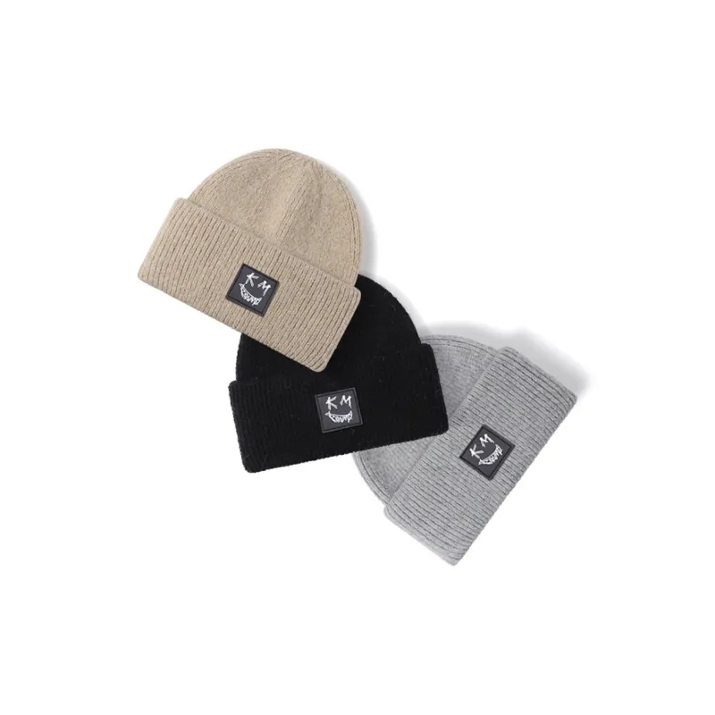 KENMO Rabbit Fur Beanies Unisex-2