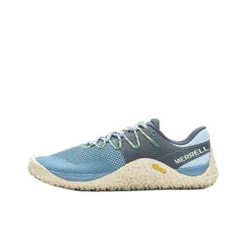 MERRELL Trail Glove 7 Anti Slip Wear Resistant Low Top Running Shoes Women's Blue Gray