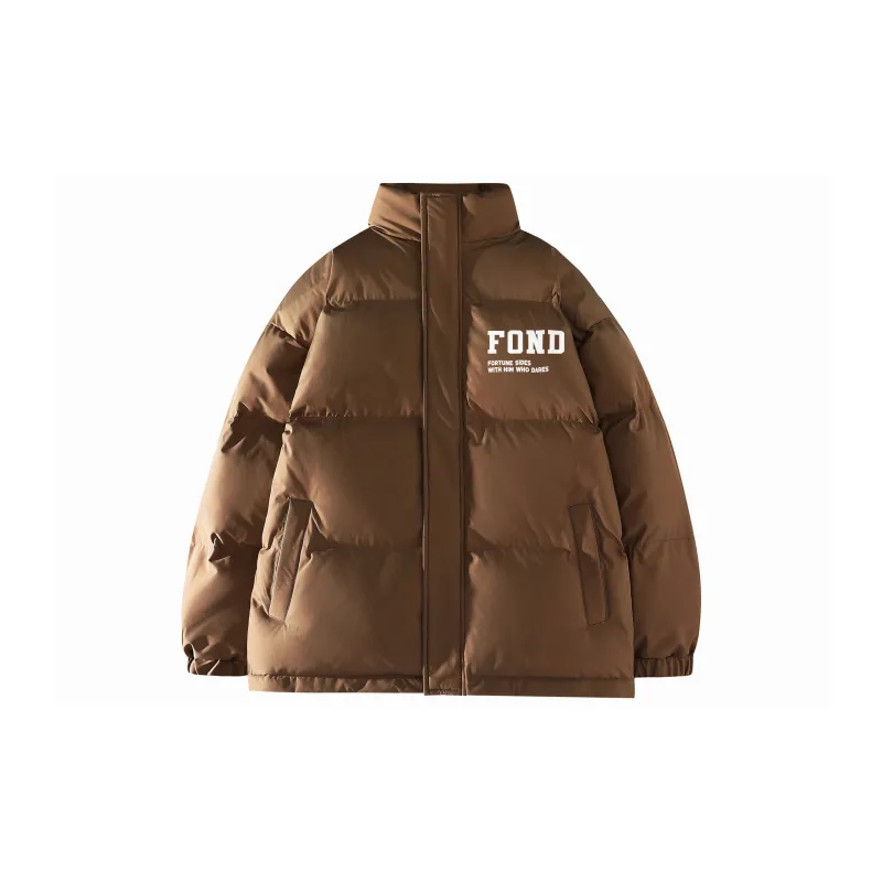 FONDLOOK Puffer Jackets Unisex-11