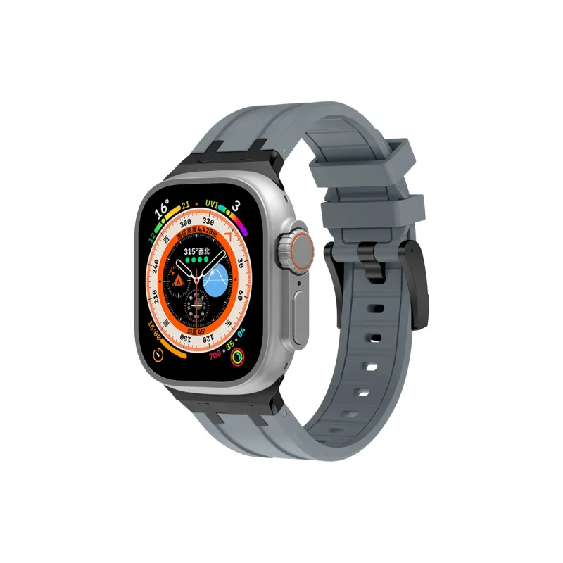 ZHENGGUANG Watch Band Apple Compatibility Silicone Material-9