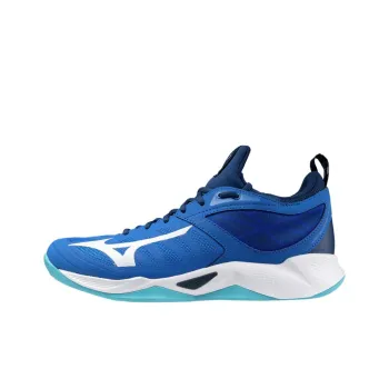 Mizuno Wave Dimension Anti Slip Wear Resistant Low Top Training Shoes Unisex Blue White