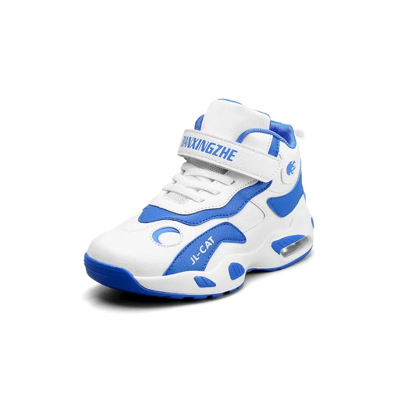 Wooden Rabbit Anti Slip, Slip Resistant High Top Children's Basketball Shoes Kids'-5