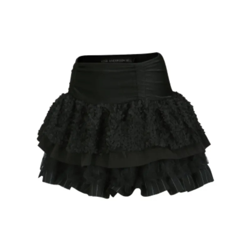 ANDERSSON BELL Casual Short Skirts Women's Black-2