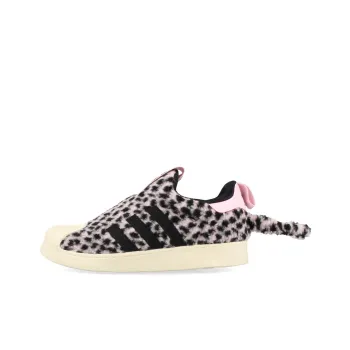 Adidas Originals SST 360 Slip Resistant Low Top Kids Lifestyle Shoes Black Kids'