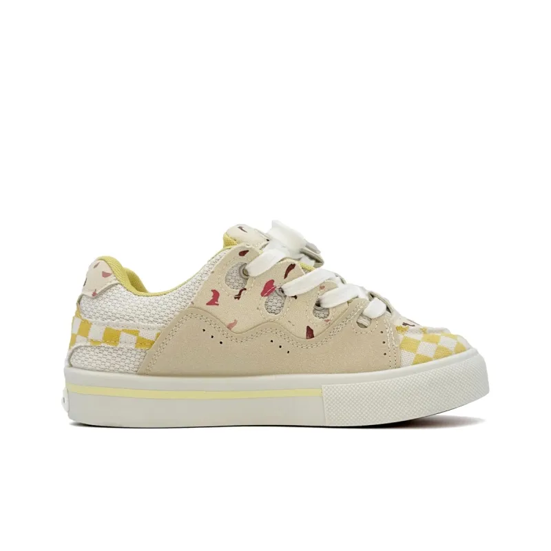 KAAVER OTTO Lightweight And Breathable Low-Top Versatile Girlish Heart Cute Skateboard Shoes Women's-14