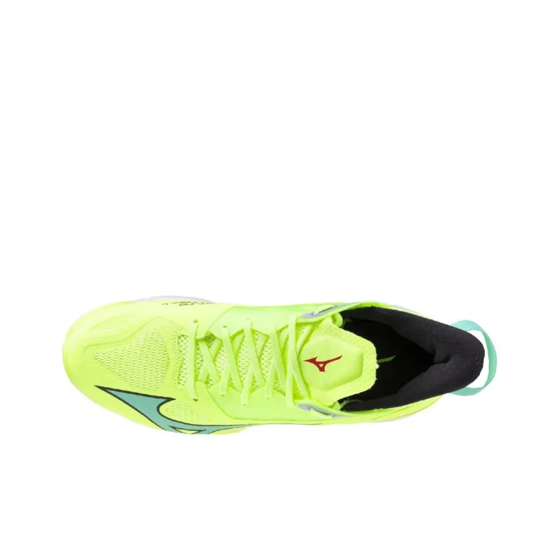 Mizuno Anti Slip Wear Resistant Low Top Training Shoes Unisex Bright Green-2