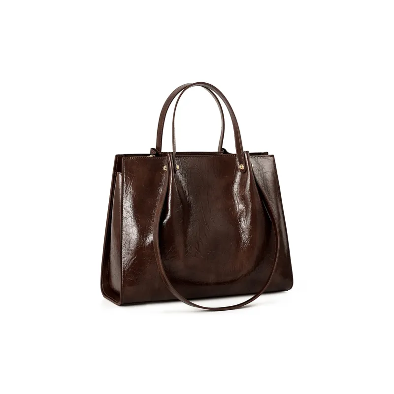 Vigno Synthetic Leather One Shoulder Handbags Regular Women's Black/Brown/Coffee/Burgundy-19