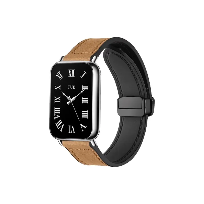 Mr. Strap Xiaomi Compatibility Watch Band 13.5cm~18cm Crazy Horse Print Material-8
