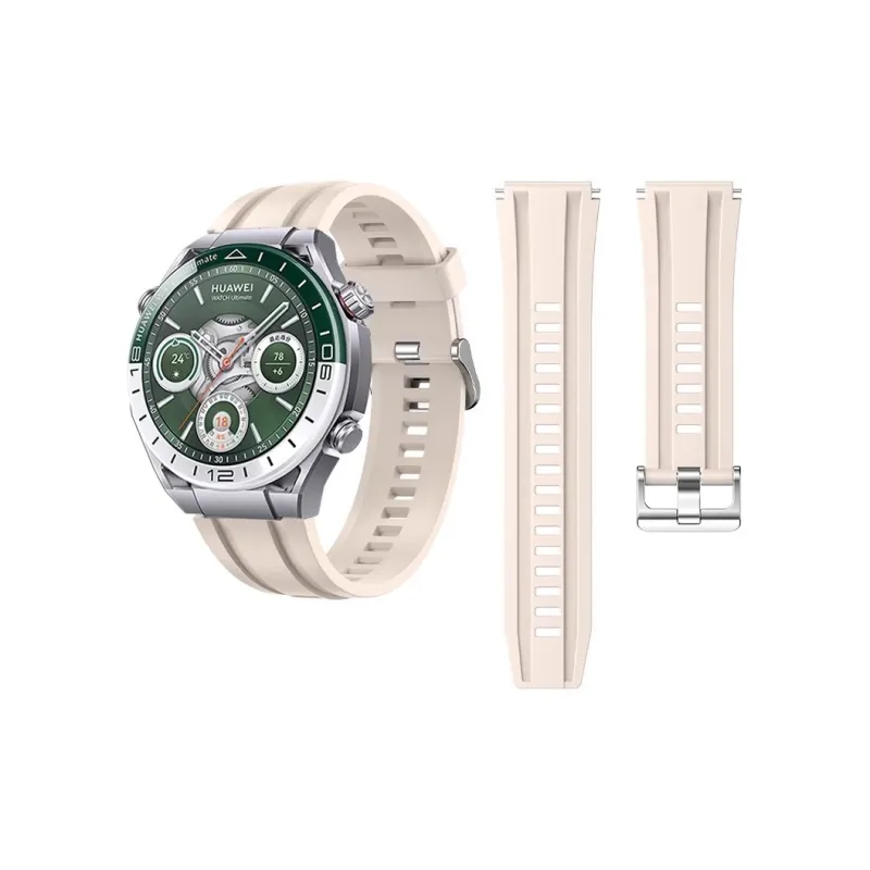 FZRT Huawei Compatibility Watch Band 22mm Liquid Silicone Strap Silicone Material-5