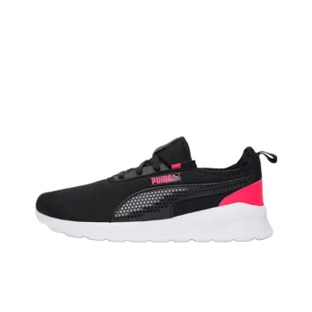 PUMA Crafty Anti-Slip Wear-Resistant Low-Top Casual Shoes Women's Black Pink White