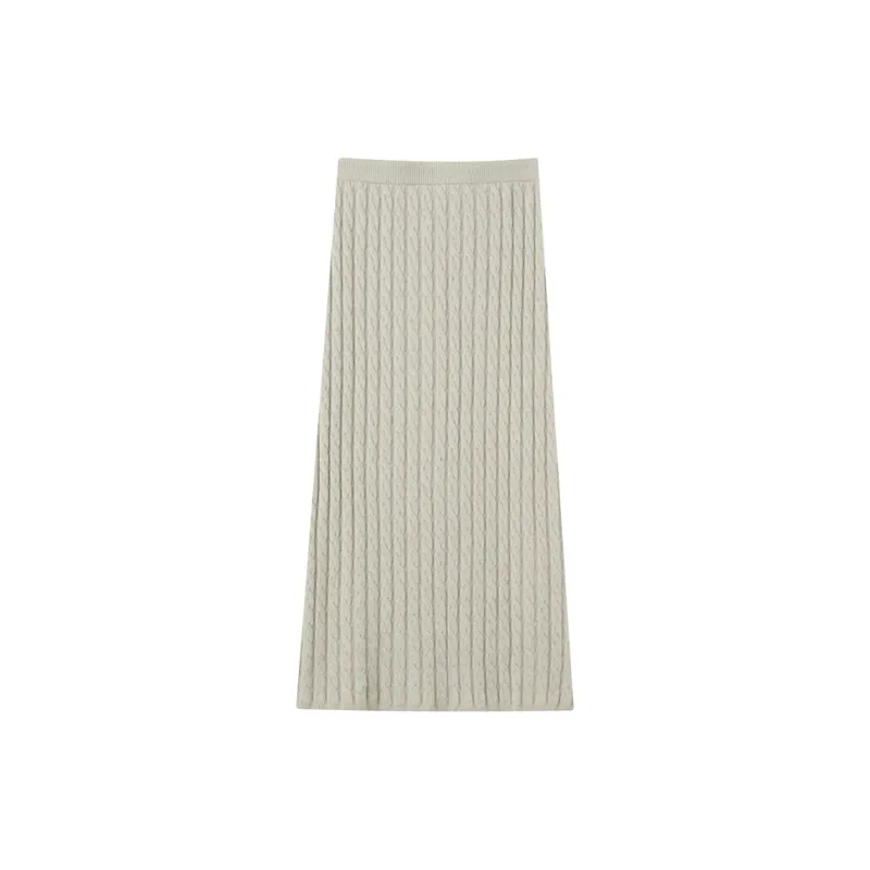 THE SEA LIFE Knit Long Skirt Women's Jade-1