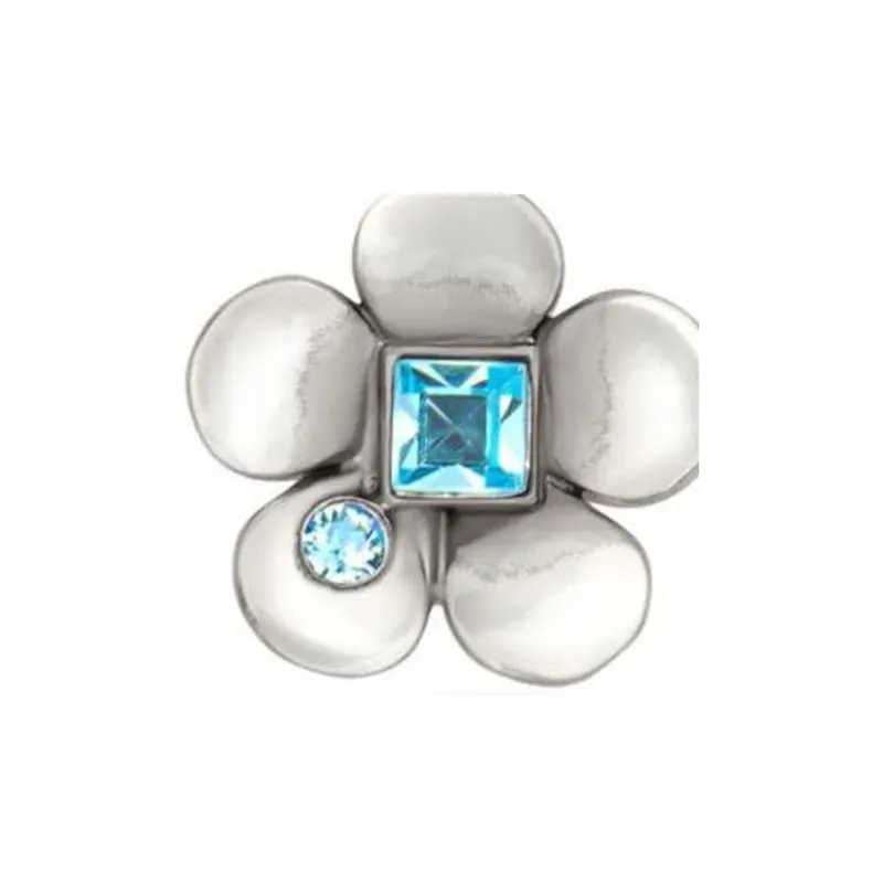 Oscar De La Renta Flower Stud Earrings-1
