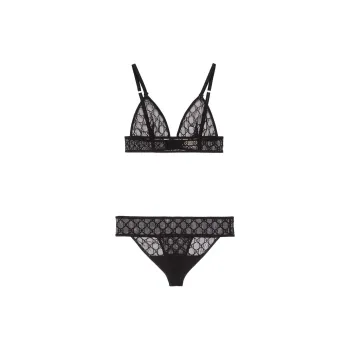 GUCCI Underwear Set Women's Black