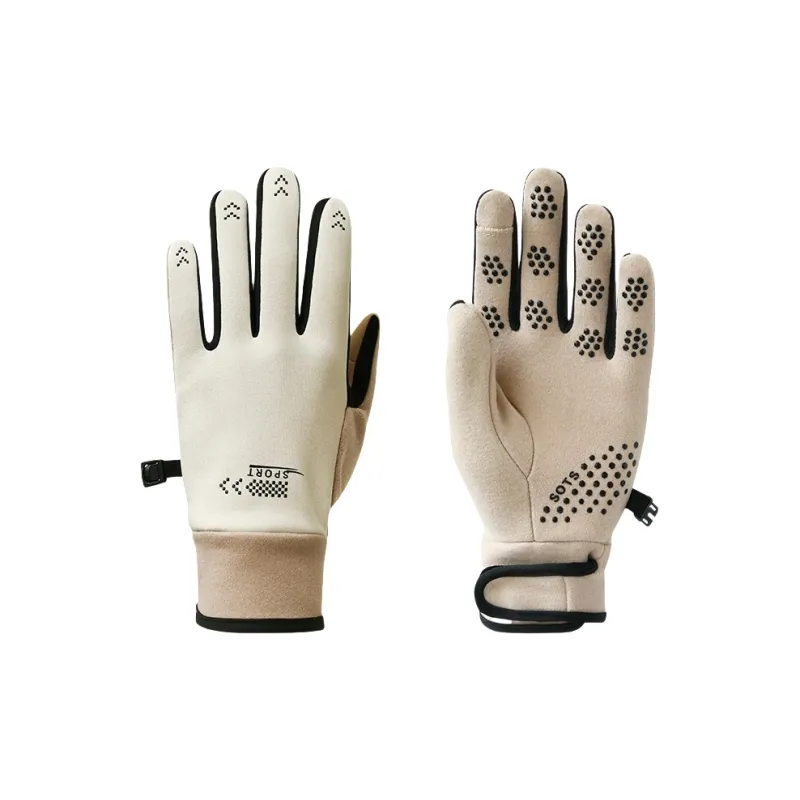 MEETSUNNY Polyester Knit Gloves Unisex-11