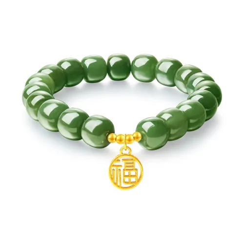 LAOMIAO Bracelets Green Jade Women's