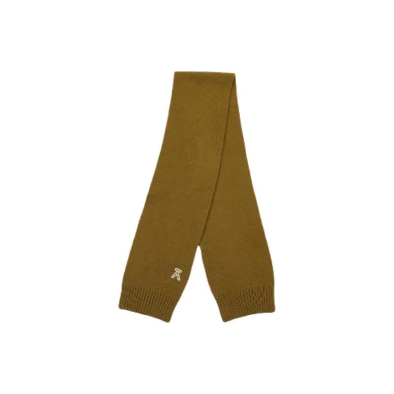 ACMEITEM Sheep Wool Knit Scarves Unisex Multicolor-6