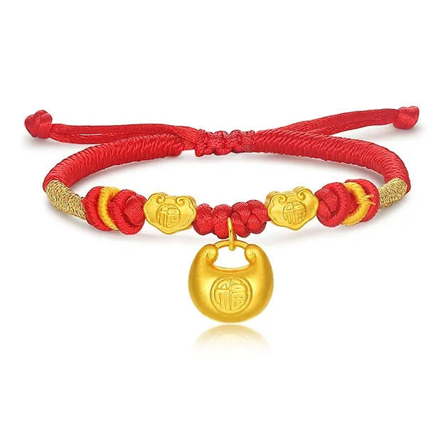 CHJ JEWELLERY Gold Bracelet Women's-7