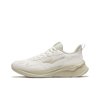 Erke Cushioning Wear Resistant Low Top Casual Running Shoes Women's White
