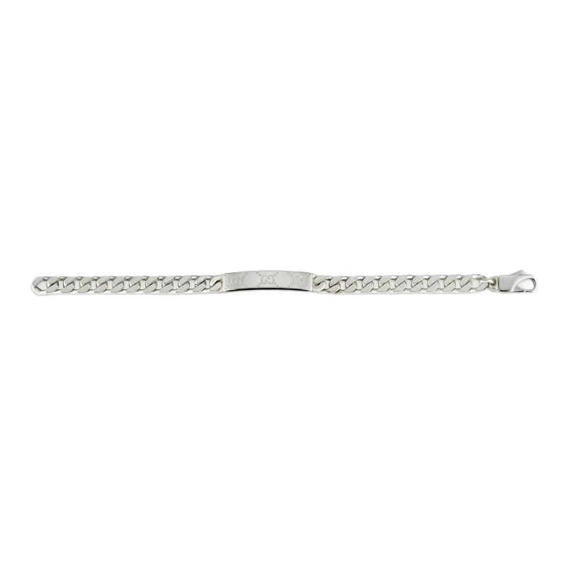 GUCCI 925 Sterling Silver Bracelets Unisex Silver-1