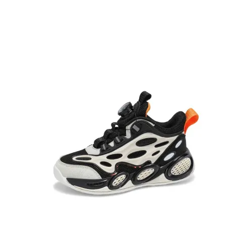 QIAODAN Anti Slip And Wear Resistant Warm Low Top Kids Lifestyle Shoes Black 34 41 Teenagers'