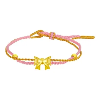 ZHOUBAIFU Gold Bracelet Unisex