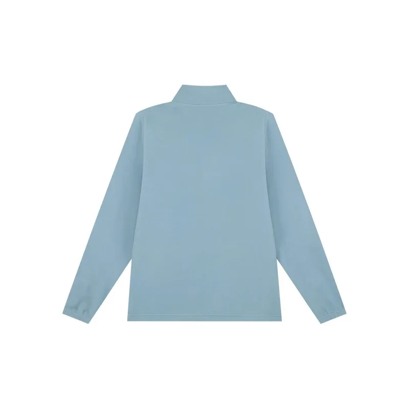 361° Wujie Velvet feel Coat Unisex Island Gray Blue-1