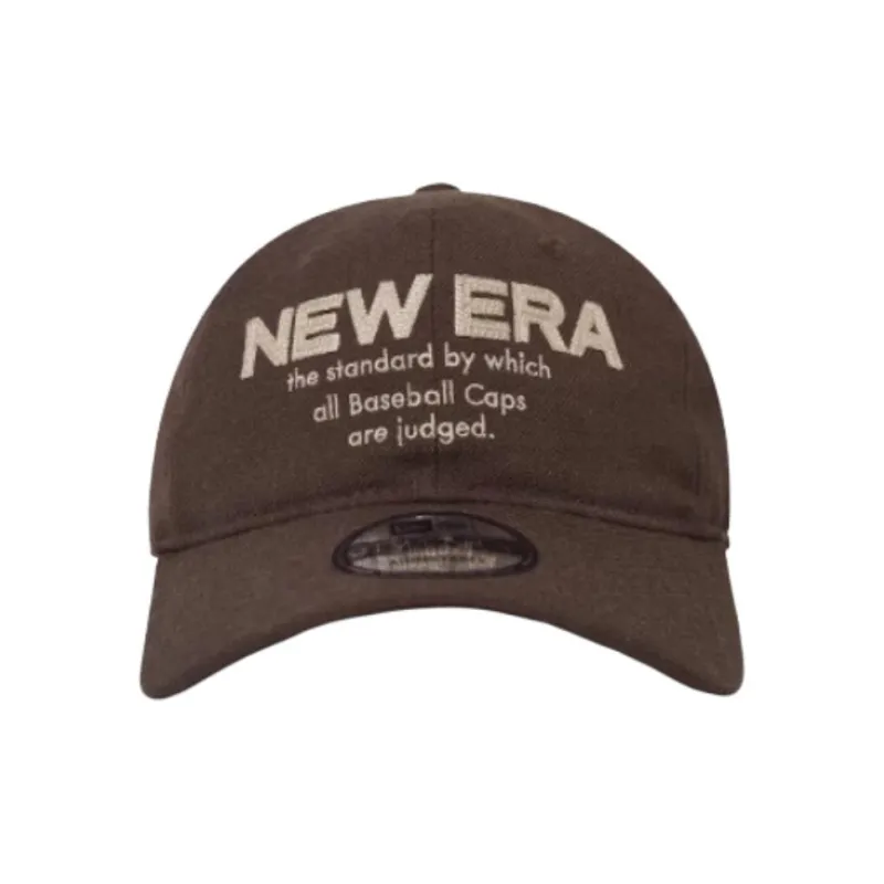 New Era Sheep Wool Baseball Caps Unisex Brown-1