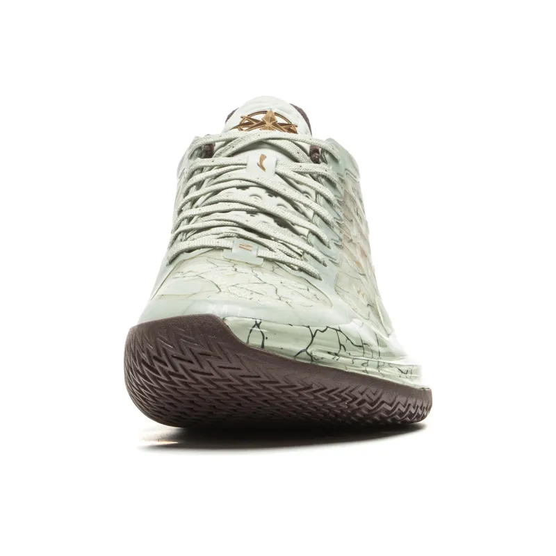 LINING Blade 4V2 Basketball Shoes Unisex Low Top Jade Cream Green-4