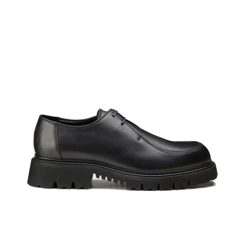 DOUCAL'S X Neil Barrett Leather Derby Shoes-1