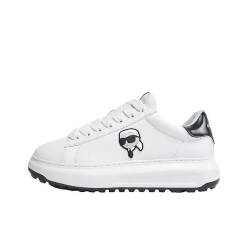 KARL LAGERFELD Karl Nft Lo Low Top Casual Shoes 5cm Men's White