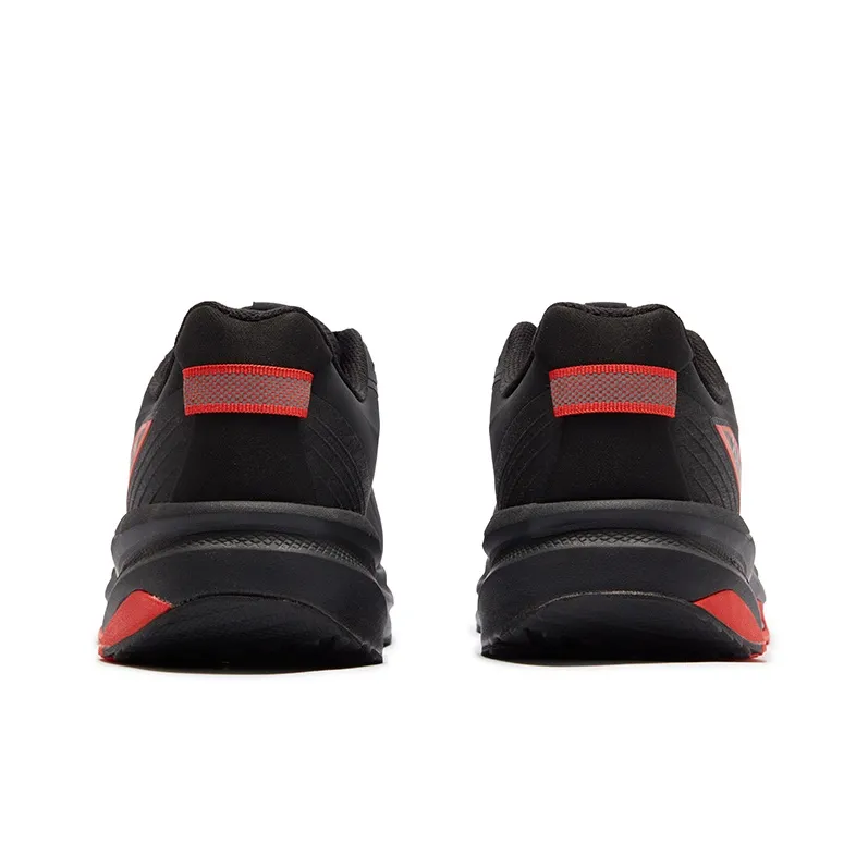 361° Slip Resistant, Abrasion Resistant, Waterproof Low Top Casual Running Shoes Men's Black Red-3