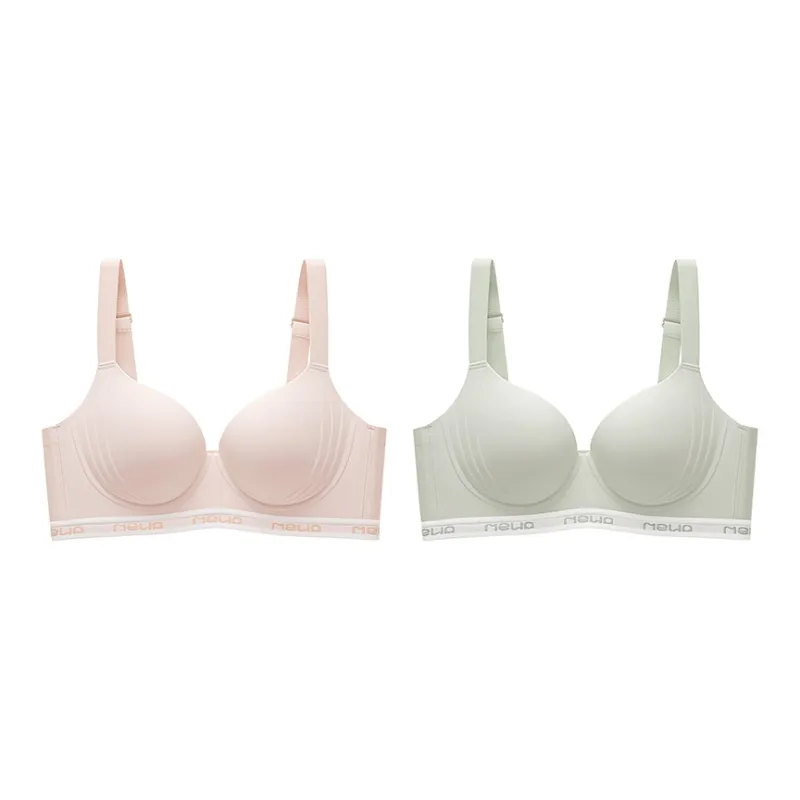 2323 Bra Women's 2 Pack Gray Green-11