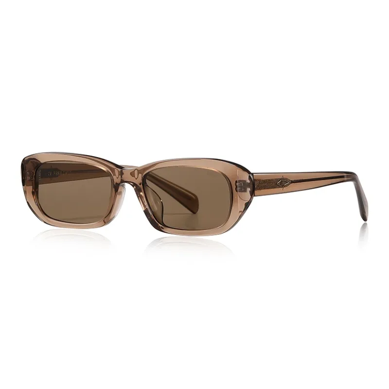 Prsr Plate Frame Irregular Shape Glasses Unisex-8