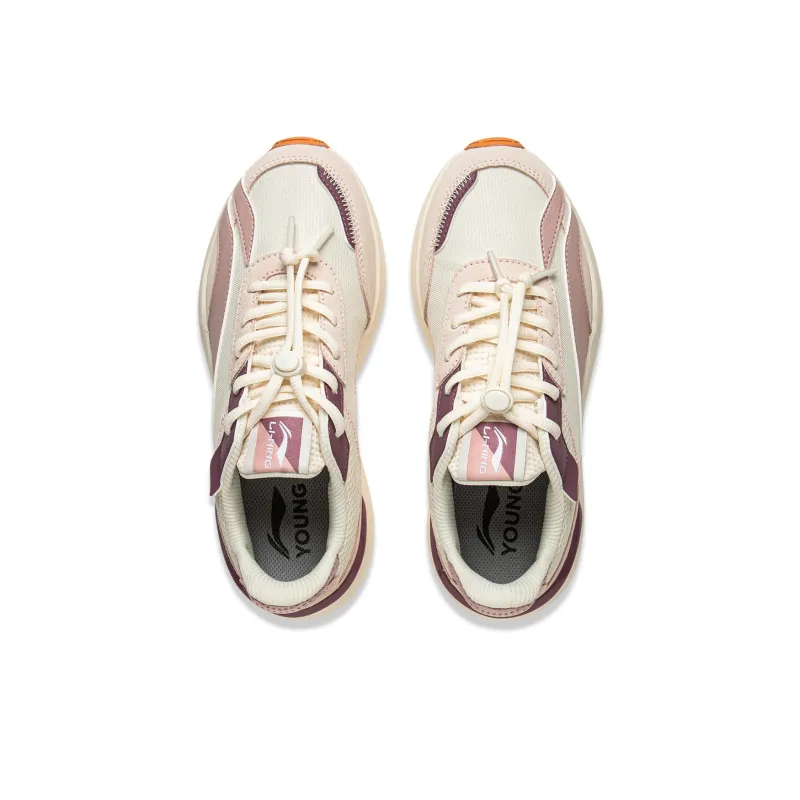LINING YOUNG Kids Lifestyle Shoes Ecru Kids'-3