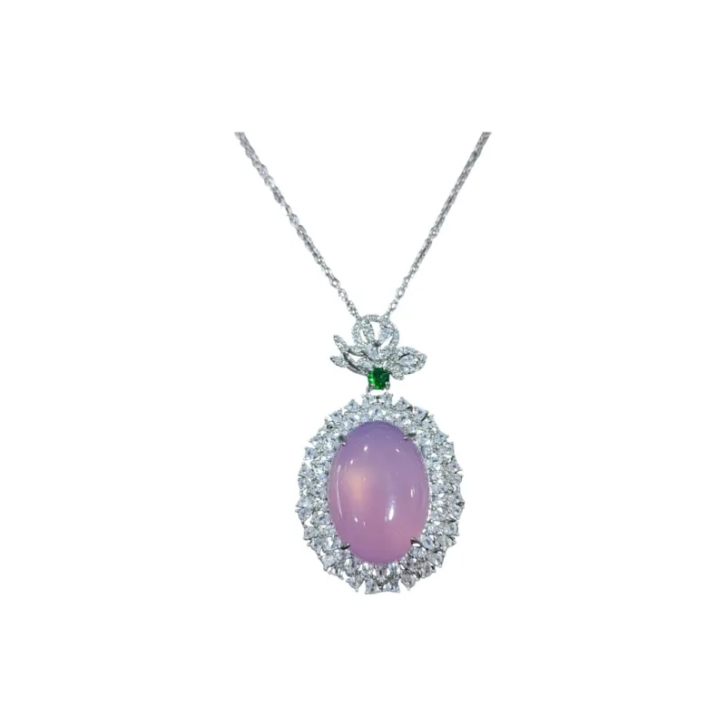 Grace Chalcedony Necklaces Women's-6