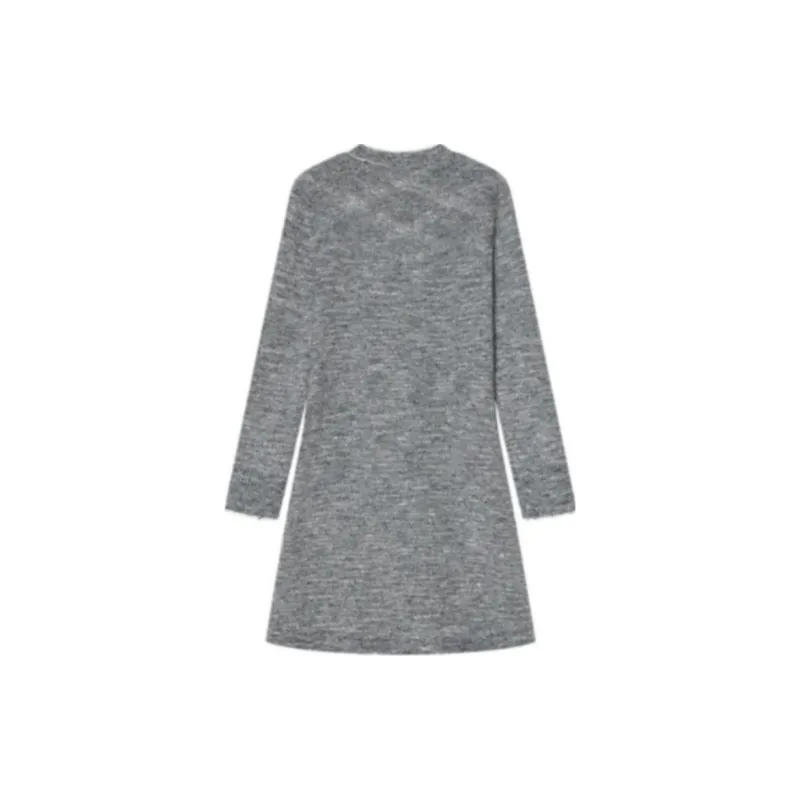 Goodland Long Sleeved Dresses Women's Gray-1
