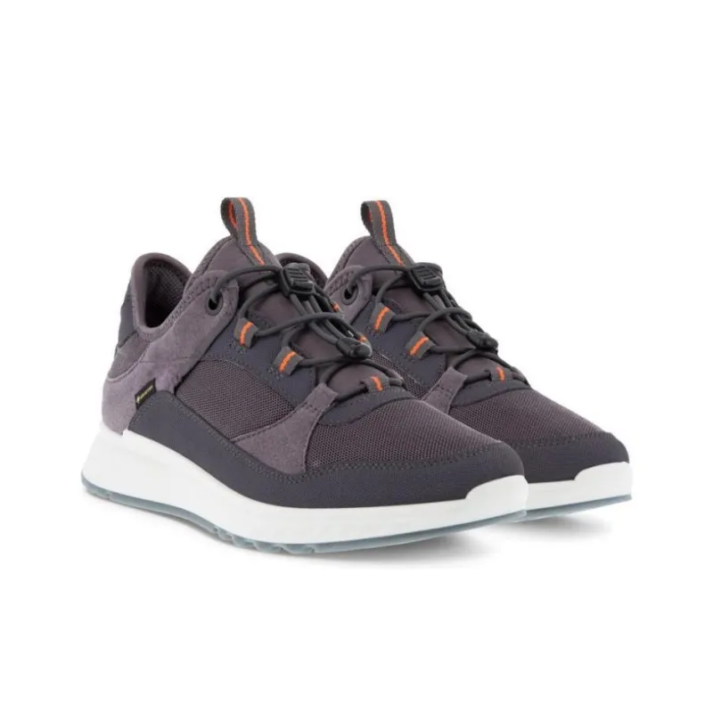 Ecco Exostride Breathable Low-Top Casual Shoes Women's Purple Gray-1