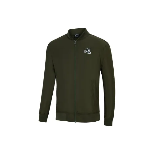 361° Basketball Collection Down Jacket Men's Gray Rock Green