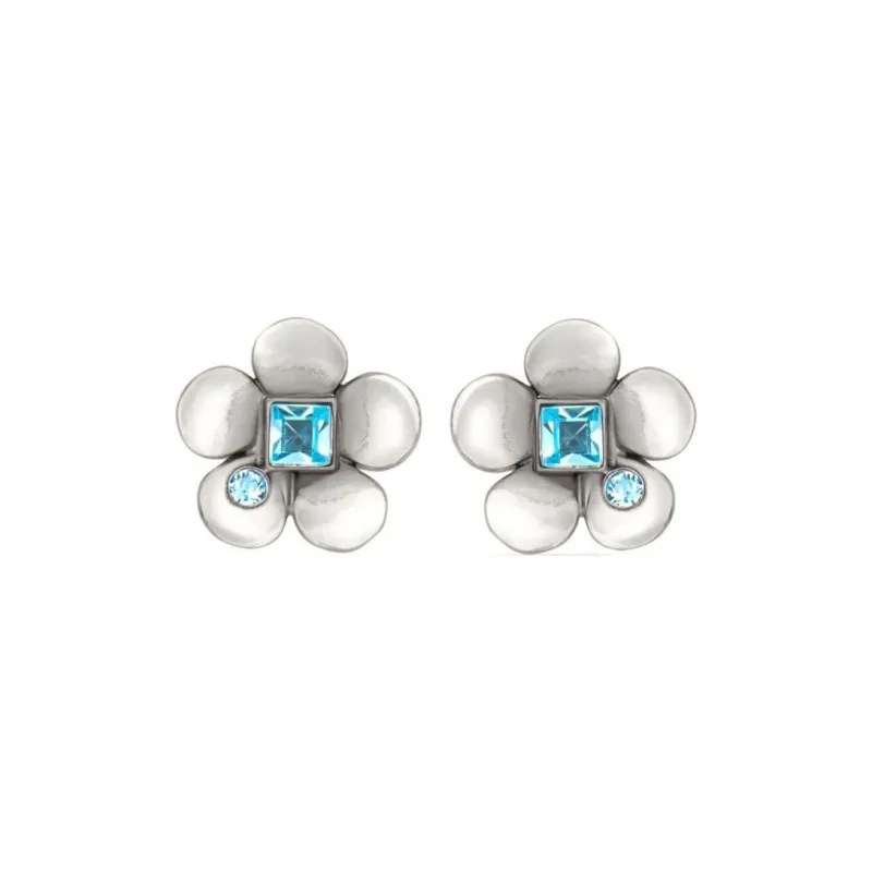Oscar De La Renta Flower Stud Earrings-0