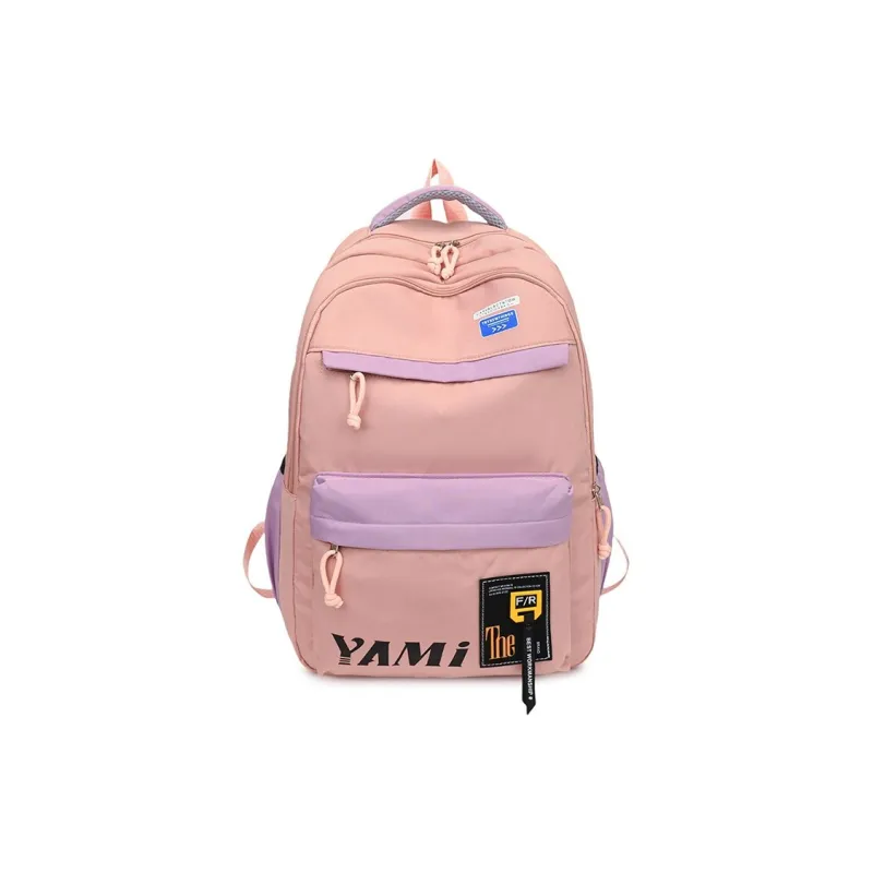 LUVISTRUE Oxford Backpack Regular Unisex Black/Purple Khaki/Green Blue Pink-25
