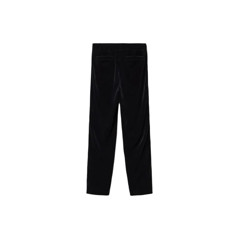 LACOSTE Knitted Sweatpants Men's Black-1