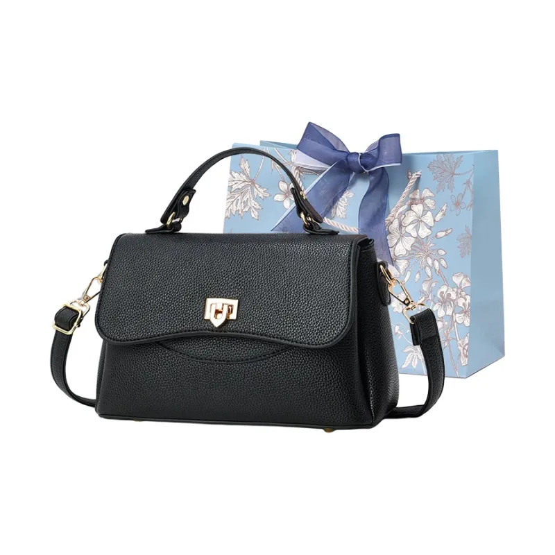 REDOO PU Handbag, Shoulder Bag Regular Women's Black/Pink/Khaki/Ecru/Earth Yellow/Maroon/Gray-0